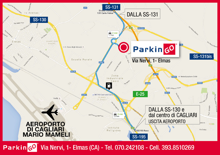 ParkinGO Il tuo parcheggio presso Aeroporto di Cagliari Elmas