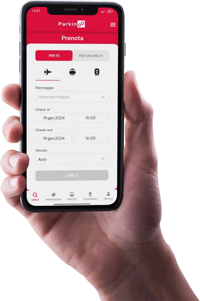 Come prenotare dall'app